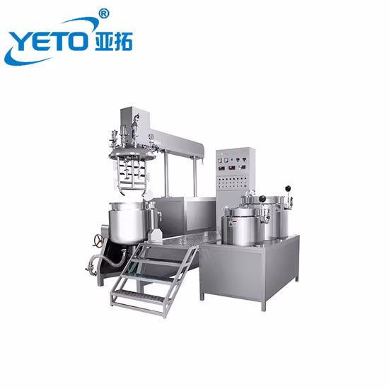 50L Cosmetics Vacuum Homogenizing Emulsifier Face Cream Lotion Mixing Machine Price 10% off