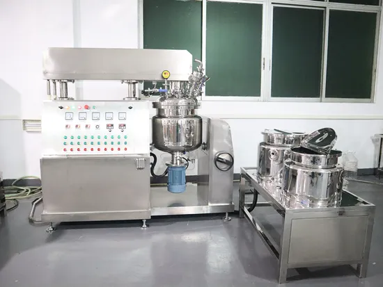 50L Cosmetics Vacuum Homogenizing Emulsifier Face Cream Lotion Mixing Machine Price 10% off
