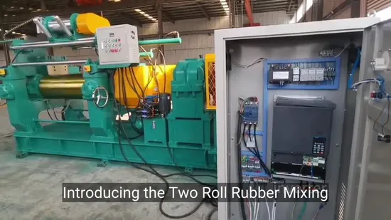 Masterbatch Rubber Sheet Processing, Rubber Kneader, Rubber Mixing Mill Machine